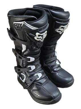 Fox Youth Comp 3 Motocross Boots Size 5Y